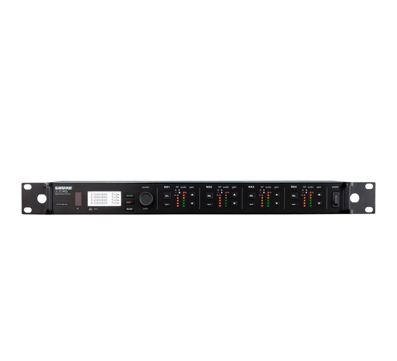 Amazon.com: Shure ULXD4D Quad Channel Receiver - for use with ULX